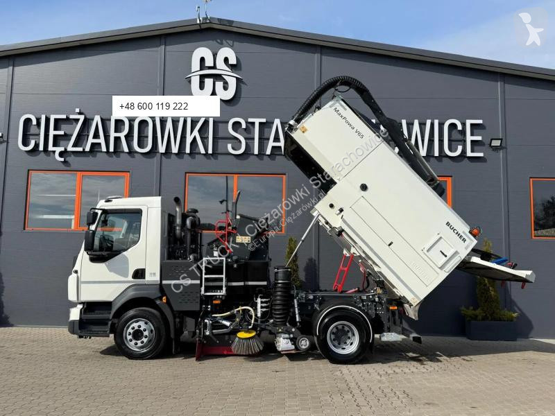 Camion Bucher Schoerling JOHNSTON VOLVO FL 15.250