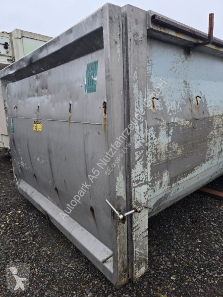 Camion  Bruns abrollcontainer Edelstahl container