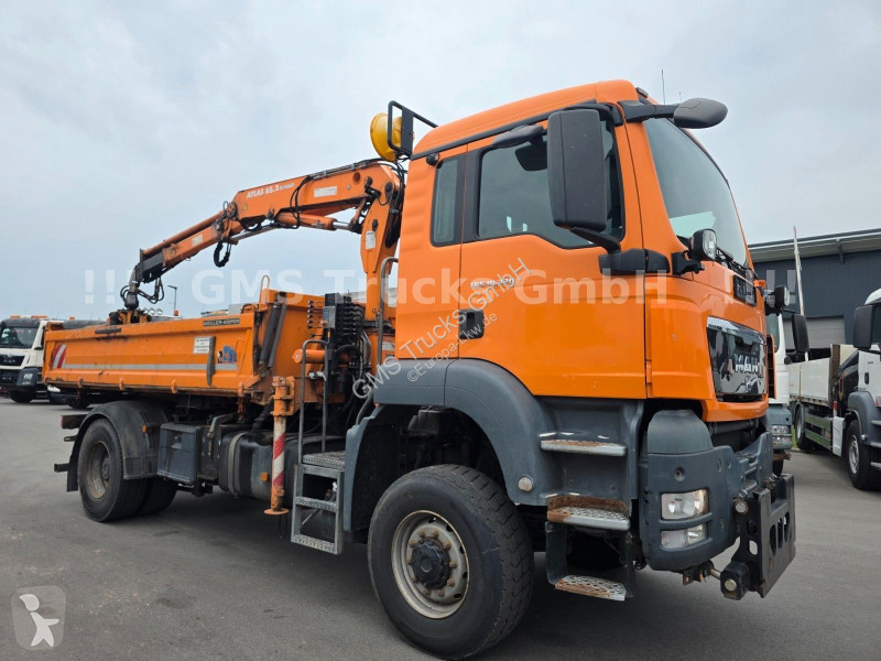 Camión MAN TGS / 4X4 ALLRAD / Meiller / Kran FUNK