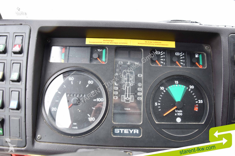 Vrachtwagen Steyr 13S23 4x4 Feuerwehrauto,...