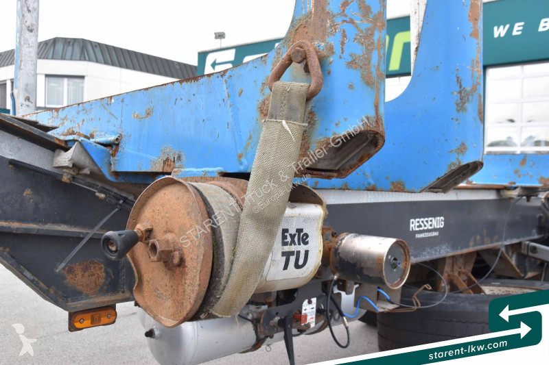 Camion remorque Mercedes 3653 6x6 Penz Holz...