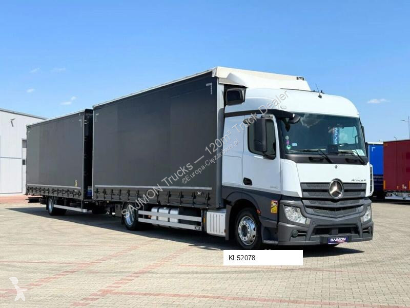 Vrachtwagen Mercedes ACTROS F / ZESTAW TANDEM...