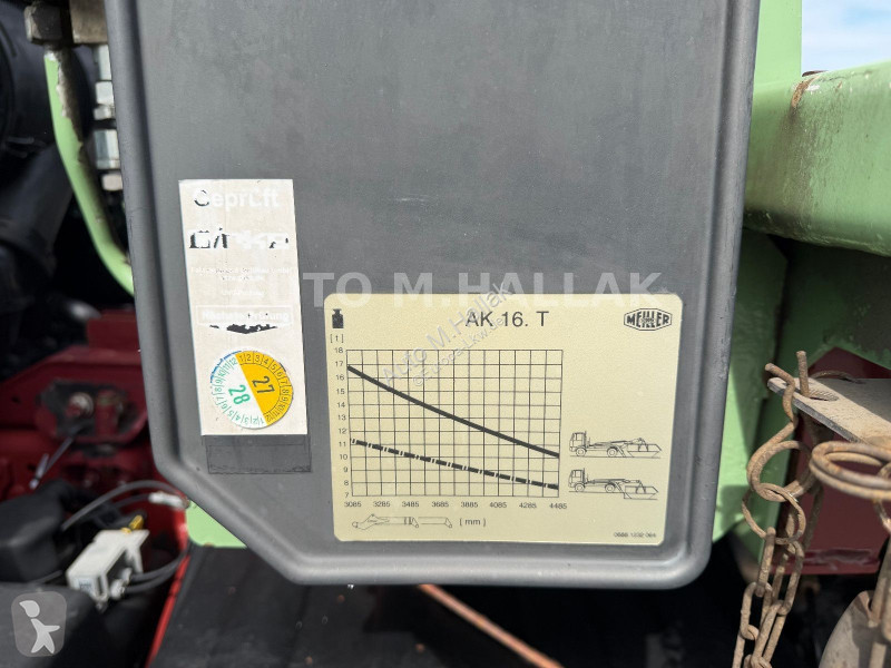 Vrachtwagen MAN TGS XLX 6x2 Meiller AK16 Lenk /...