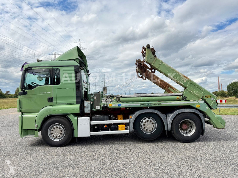 Camion MAN TGS XLX 6x2 Meiller AK16 Lenk / Lift