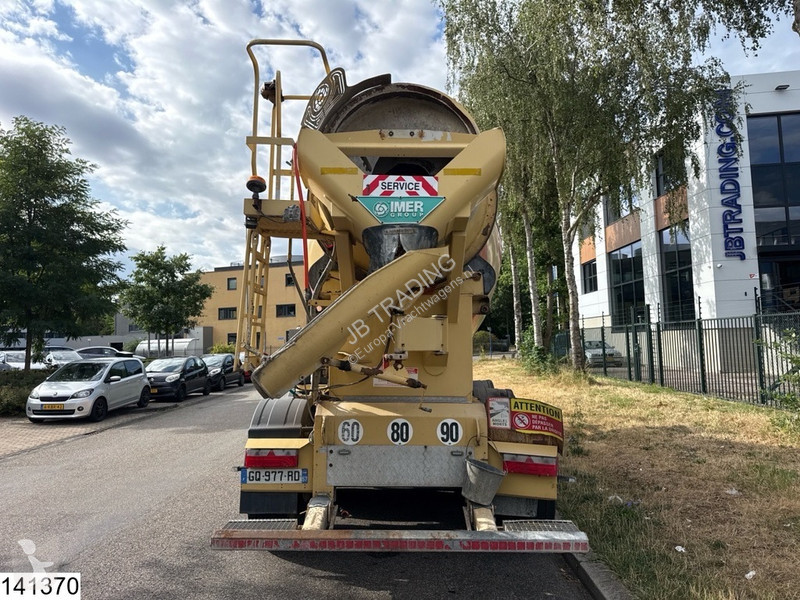 Oplegger MOL Beton mixer 12 m3, Lift axle