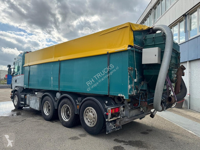Camión Scania R480 8X4 EURO 5 + HOOKIFT