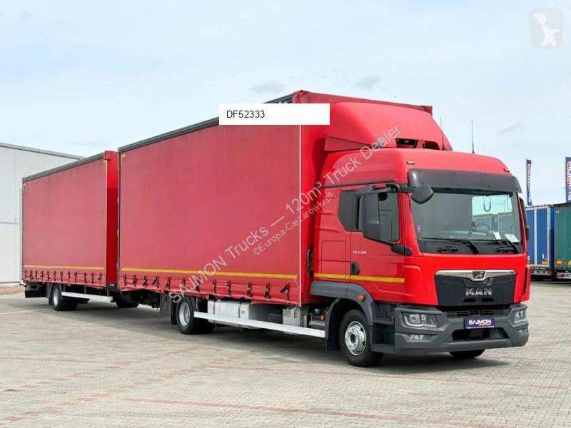 Camión MAN TGL 12.250 / ZESTAW TANDEM 120M3 /...