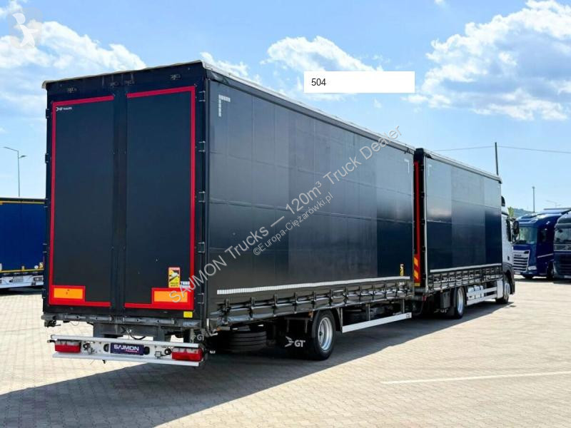 Kamion s návěsem Mercedes ACTROS F / ZESTAW...