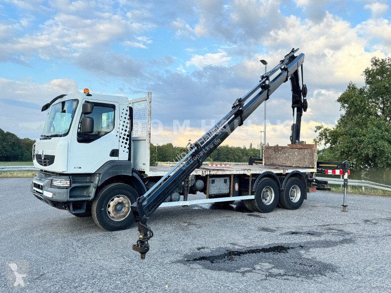 Teherautó Renault KERAX 370 DXi 6x4 Kran Hiab...