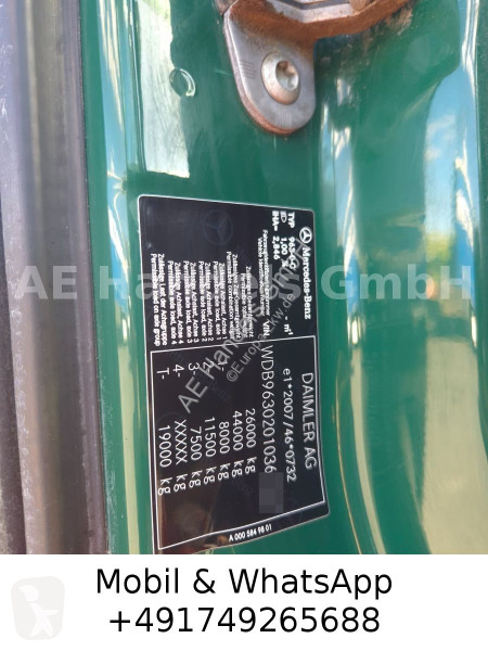 Camion Mercedes III 2540 M Hiab...