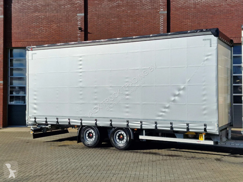 Camion MAN TGX 6x2 - Tautliner - H&W trailer -...