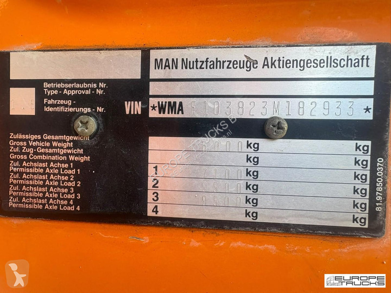Camion MAN 37372 Full Steel - x - Cylinder -...