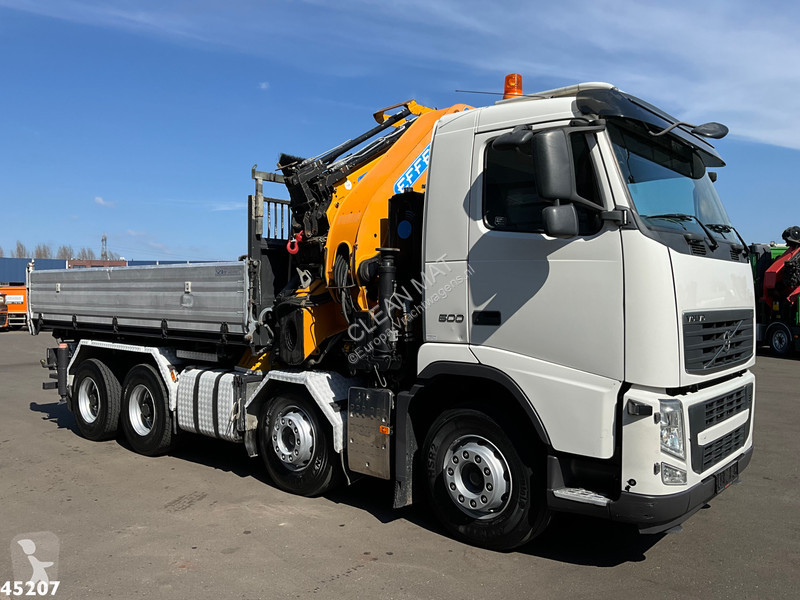 Volvo 500 8x4 Effer 65 Tonmeter laadkraan +...
