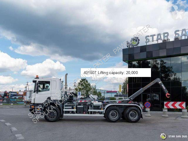 Camion Scania P410 6x4 Hyva Lift 20.53.S hooklift