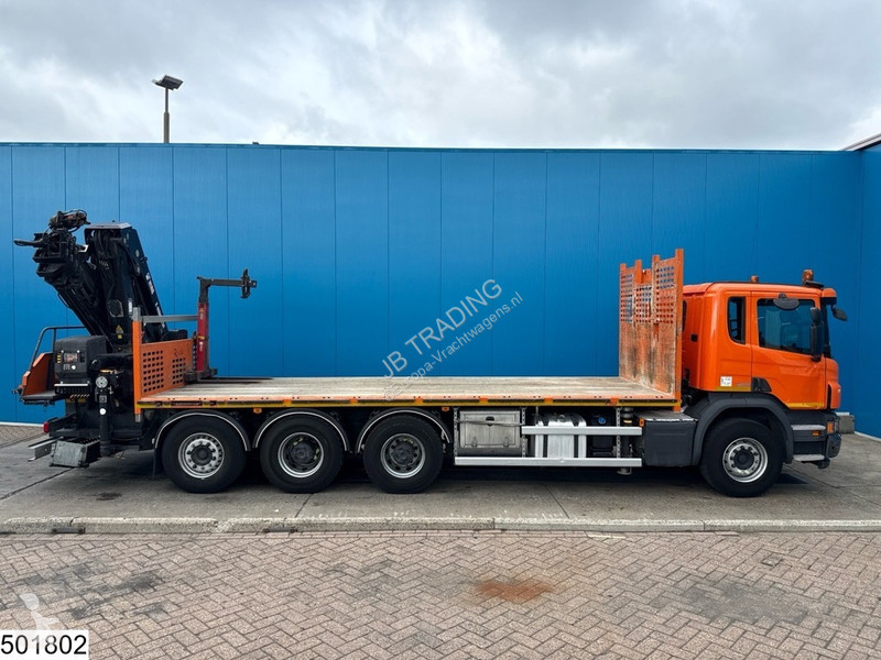 Грузовик Scania P 410 8x4, Tridem, CN, Hiab,...