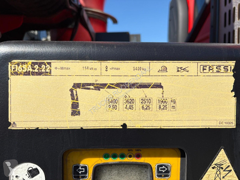Camion Renault 380 DXI + FASSI F 165-- 2 +...