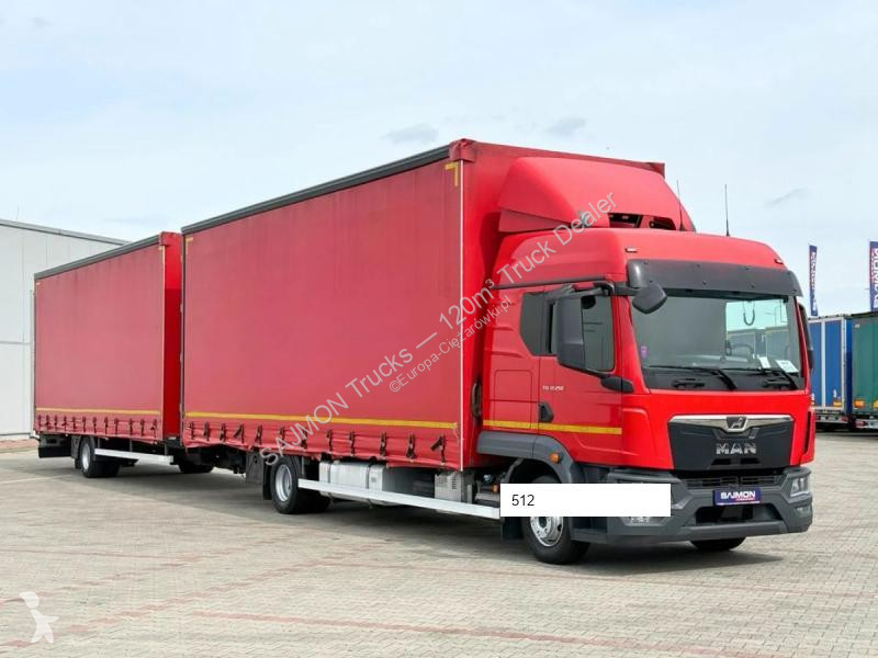 Грузовик MAN TGL 12.250 / ZESTAW TANDEM 120M3 /...