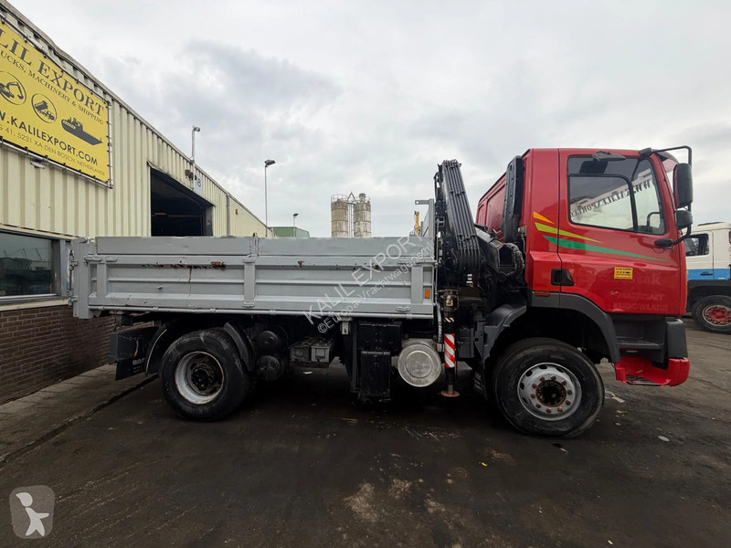 Lastbil DAF 75.240 DAF 75.240 Kipper With Hiab...