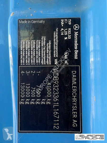 Lastbil Mercedes 4141 Full Steel - EPS 3 Ped -...