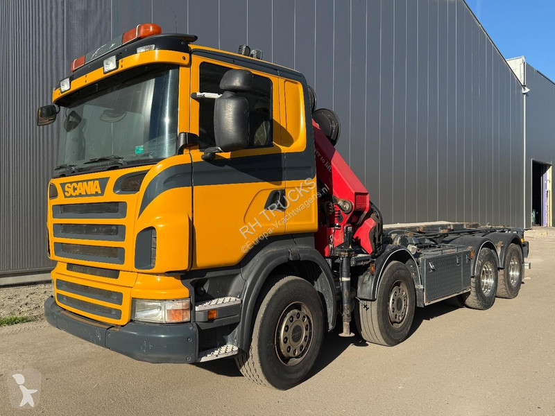 Scania R480 8X4 + HMF 2620K5 + CABEIFT + REMOTE...