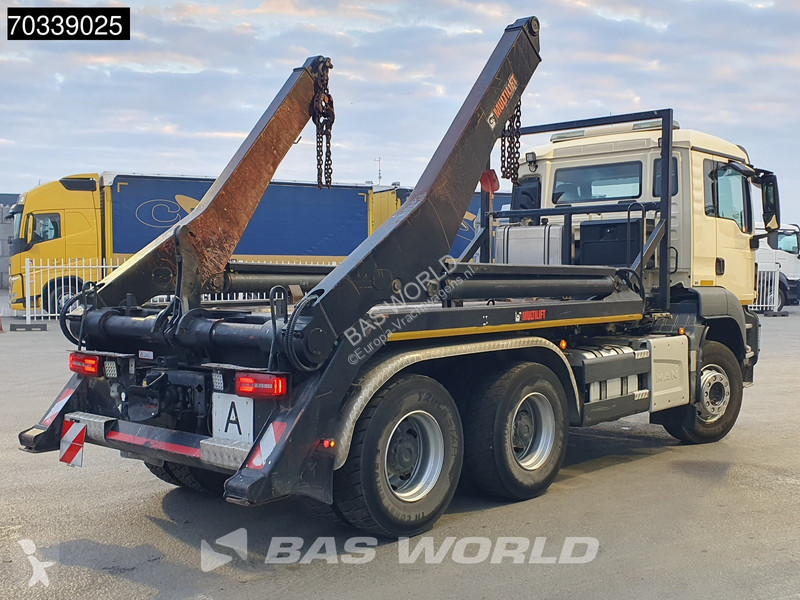 MAN 26.460 6X4 Full Steel Big-Axle Hiab Skip...