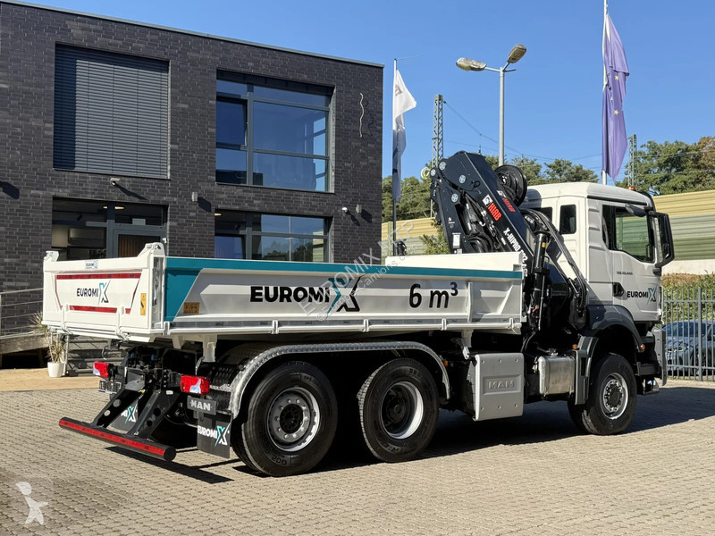 MAN 28.440  28.440 6x4-4 3-Seiten-Kipper Hiab...