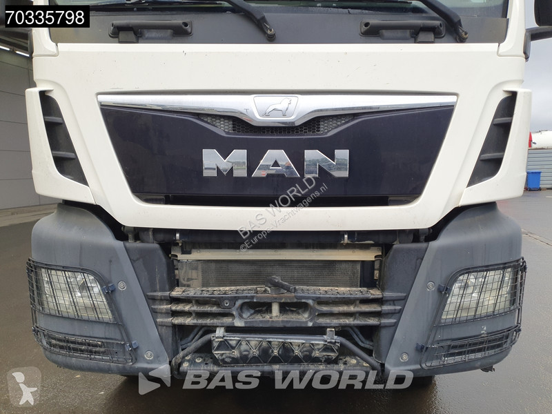 Lastbil MAN TGS 8X4 15m3 tipper steel...