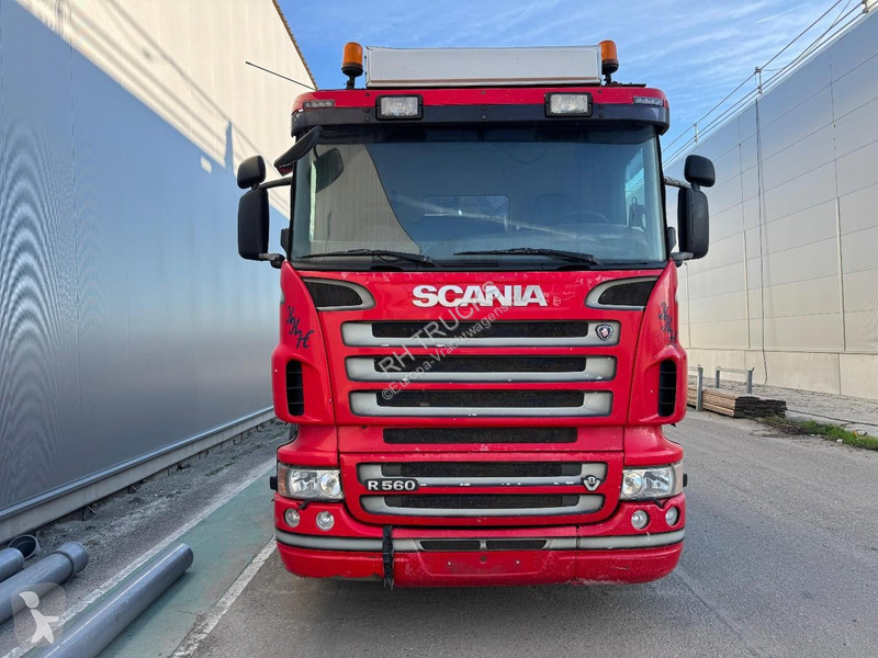 Lastbil Scania R560 8X2 + HIAB 166E 4 HIPRO +...