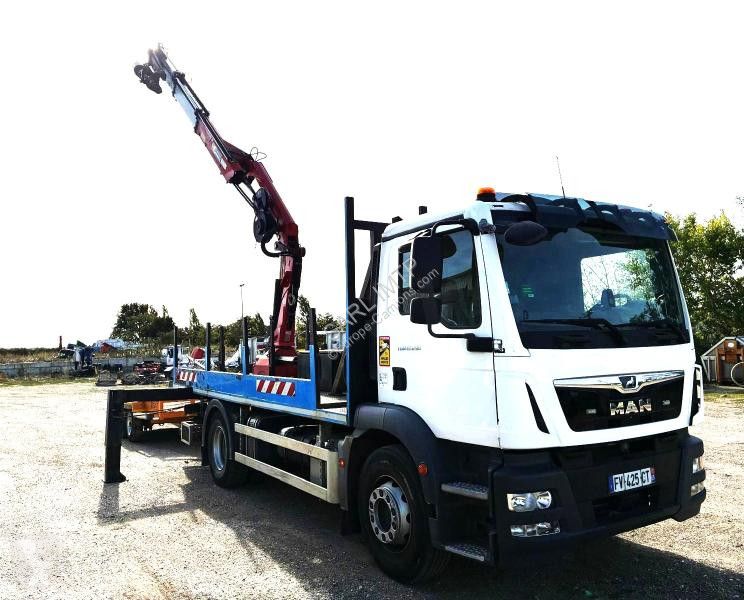 MAN PLATEAU TARIERE GRUE  GRUE HC INDUSTRIE 190...