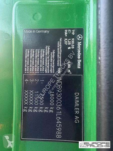 Kamion Mercedes 1836 Steel/Air - Automatic -...