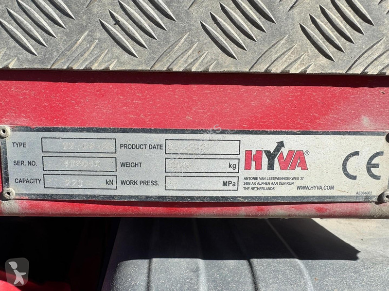 Mercedes 3553 8X2 EURO 6 + HYVA HOOKLIFT 2021...
