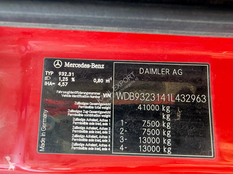 Mercedes 4141 Chassis Cabine - MP3 - 8x4 - V6 -...