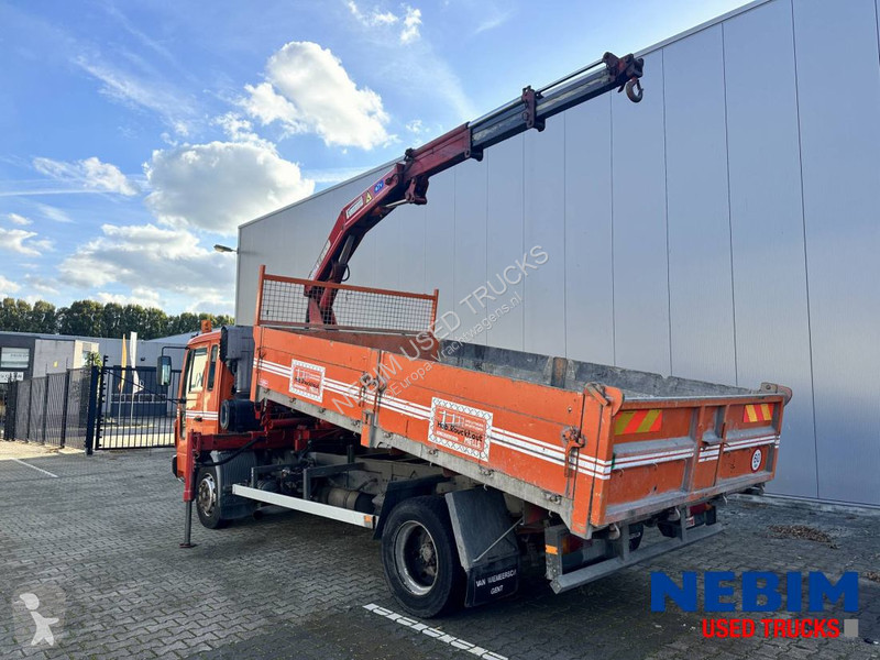 Kamion Volvo 11 - 180 4x2 - Tipper / Crane