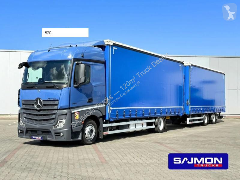 Nyerges vontató és pótkocsi Mercedes ACTROS L /...