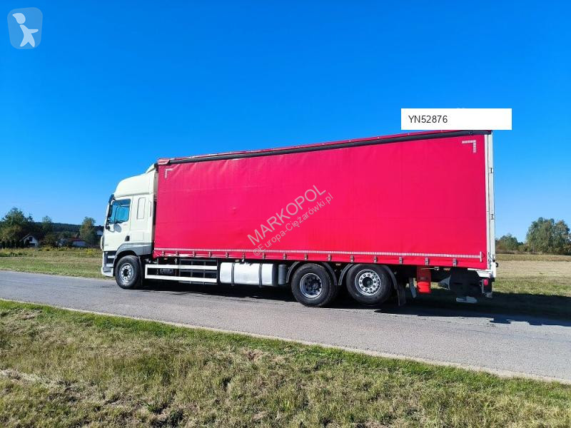 DAF CF/ 410/ EURO 6 /AUTOMAT/ 6x2/ SOLÓWKA/ OŚ...