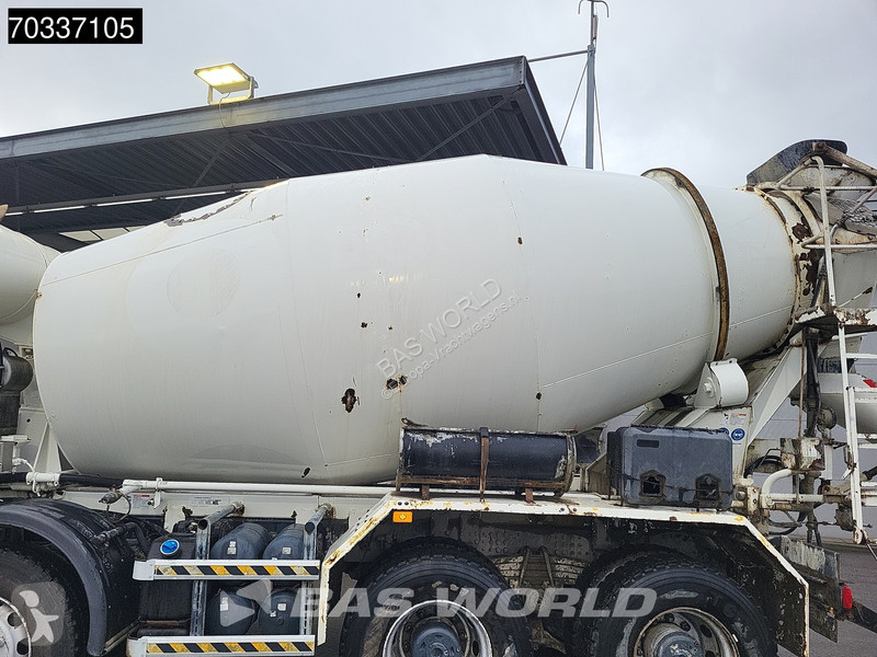 Kamion Scania P410 P 8X4 9m3 iebherr mixer Full...