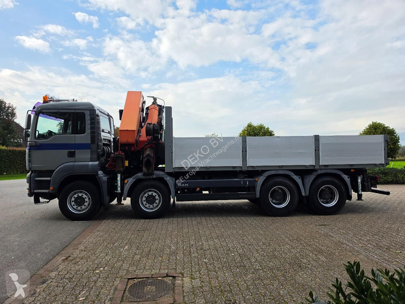MAN 41.430 8x4 CRANE 44tm/WINGER REMOTE...
