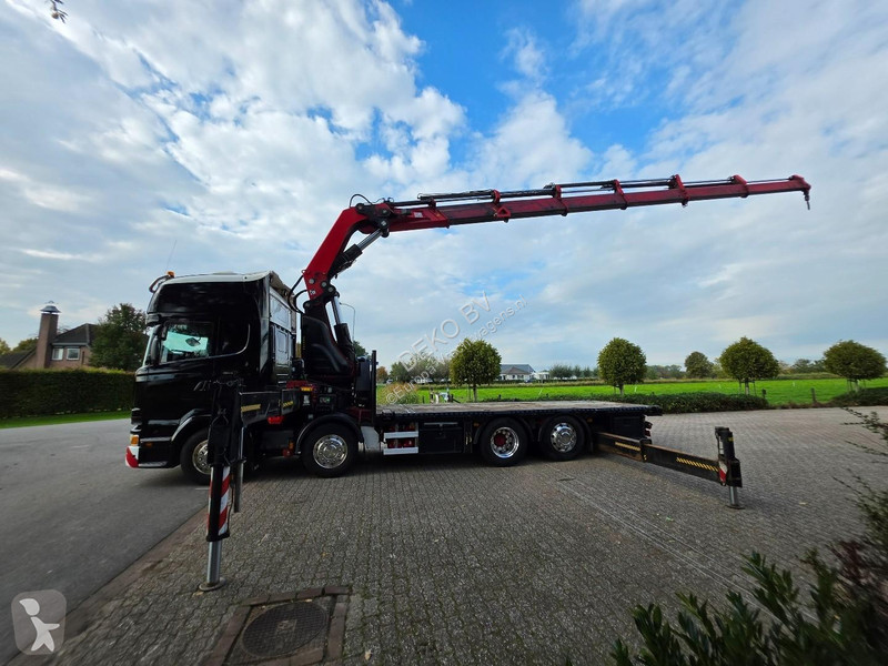 Lastbil Scania R490 8x2 EURO6!! HIAB 85TM!...