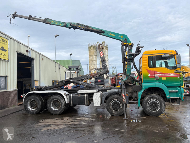 Lastbil MAN TGA 463 - Epsilon Crane + Multilift...