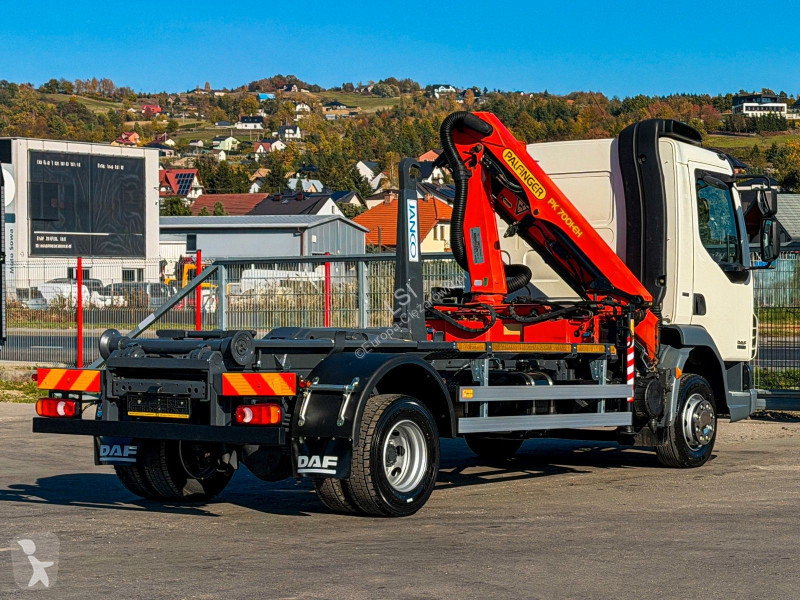 DAF 45.220 ABROLLKIPPER + PAINGER PK 7001 FUNK...