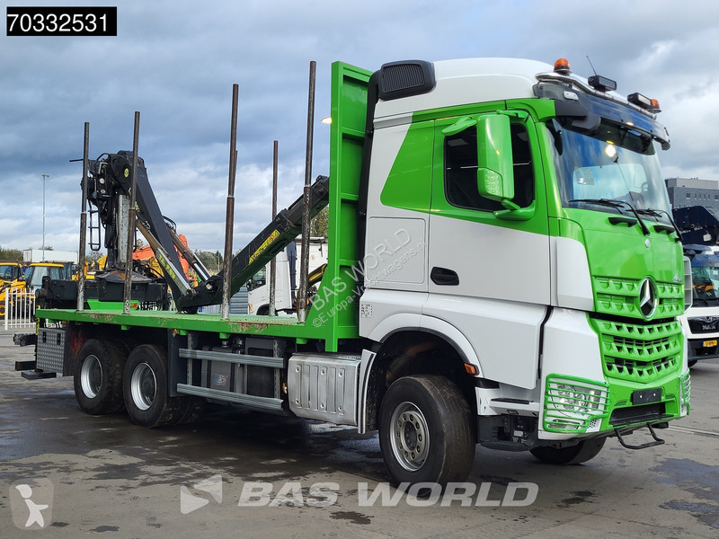 Kamion Mercedes 3358 6X4 TAJFUN LIV 190Z Crane...