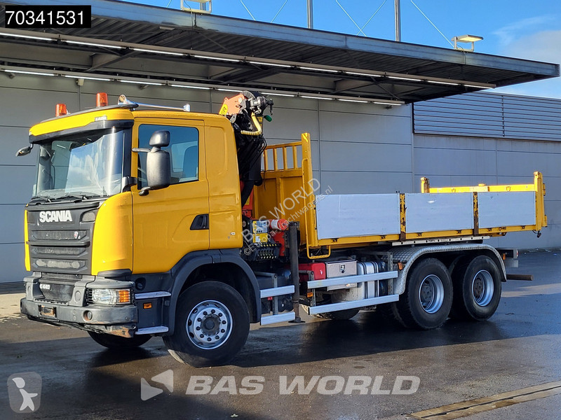 Kamion Scania 440  6X4 Palfinger PK18002 EH...