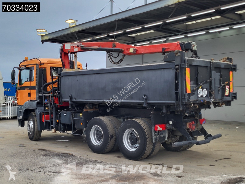 Camião MAN 33.360  6X4 HMF 1643 Z2 Crane 10m3...