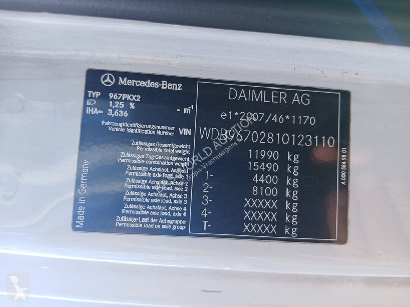 Camión Mercedes 1221