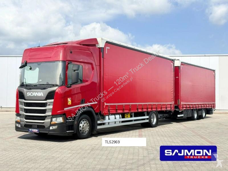 Camião Scania R410 / ZESTAW TANDEM 120 M3 /...