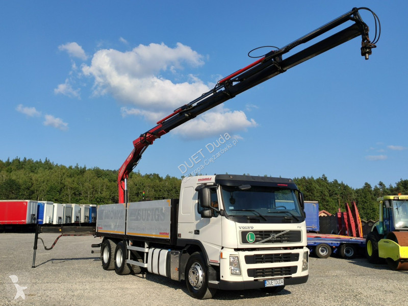 Kamion Volvo FM 440 6x4 HDS FASSI F170 Składany...