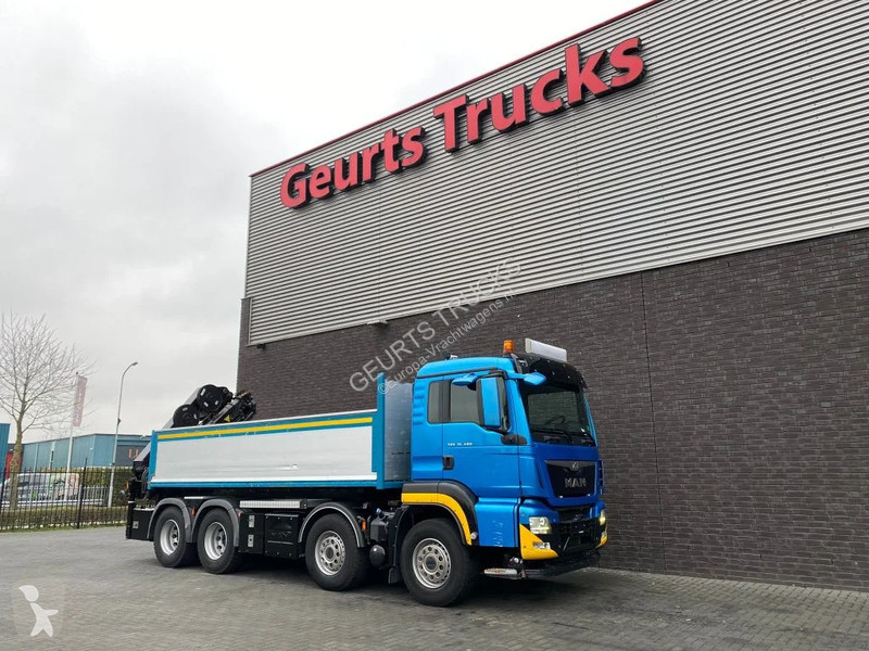 Kamion MAN 35.480 8X4 KIPPER/TIPPER + HMF...