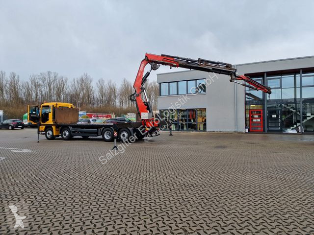 Lastbil MAN 35.480 8X4H-6 BL / Intarder / FASSI...