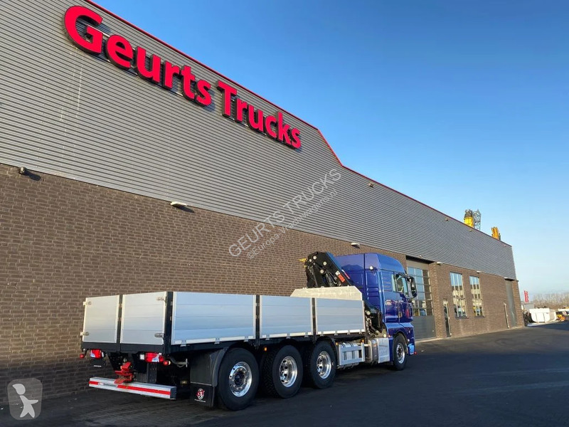 Kamion MAN 35.500 8X4 TRIDEM + HIAB X-HIPRO 302...