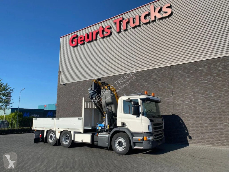 Kamion Scania P250 6X2 + COPMA 510.7 + JIB J4...